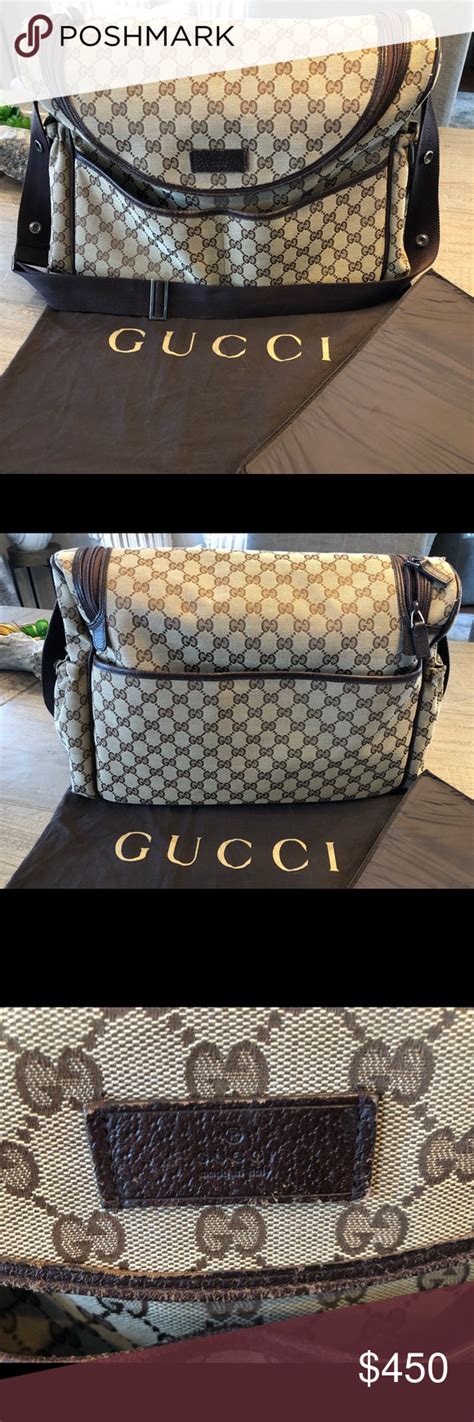 authentic Gucci diaper bag sale